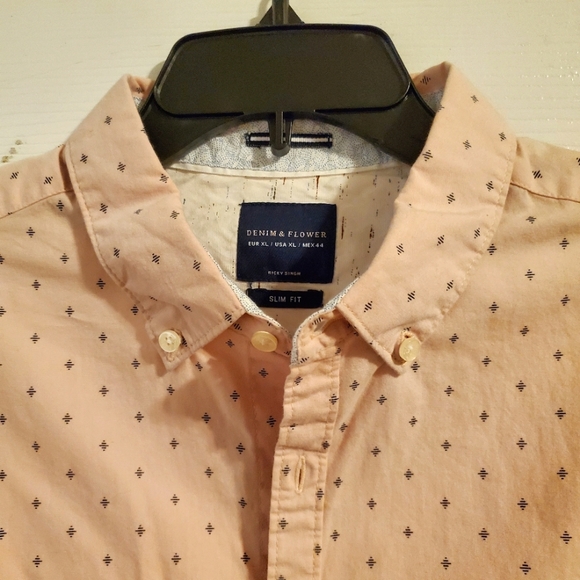 Men's Polo Shirt by Flower & Denim - Picture 3 of 5